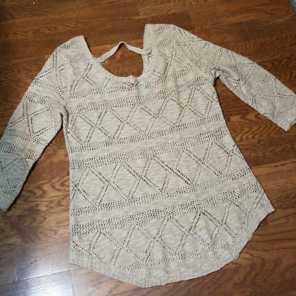 Maurices open stitch sweater